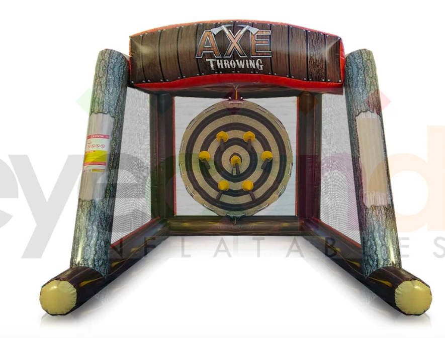Inflatable Axe Throwing rentals in Maine, New Hampshire and